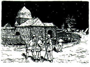Wachen an der Stadtmauer