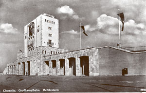 Befehlsturm-Auenansicht